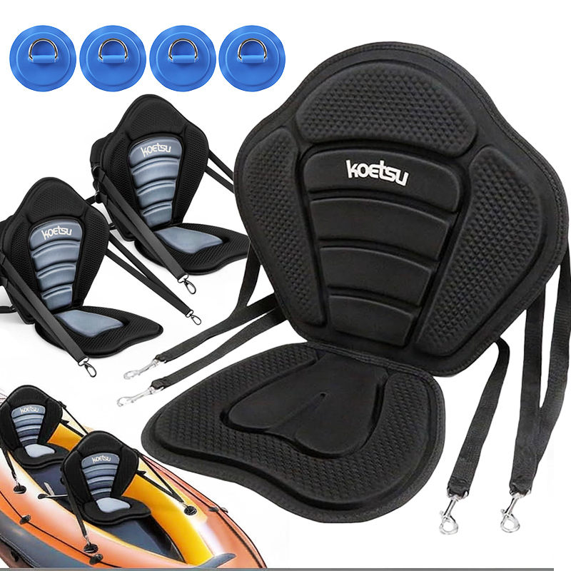 Fishing Kayak Crate - Kursi Kayak Bantalan Papan Dayung Sandaran