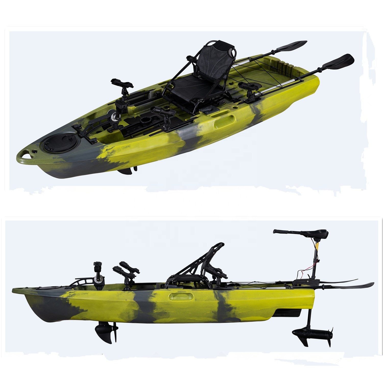 Fishing Kayak Pedal Drive - Olahraga Air Populer: Kano/Kayak 9,5ft 1