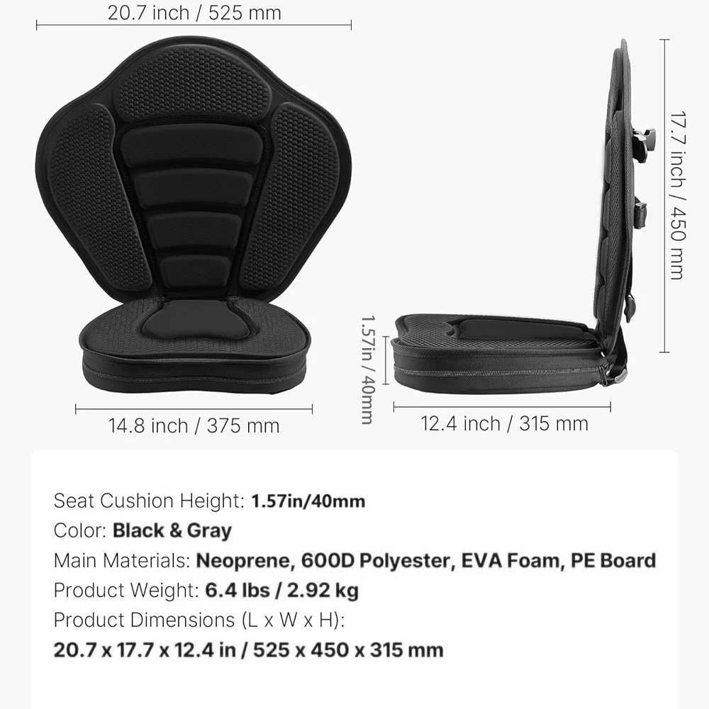 Aksesori Papan SUP Kursi Kayak - Fishing Kayak Crate ulasan dan harga