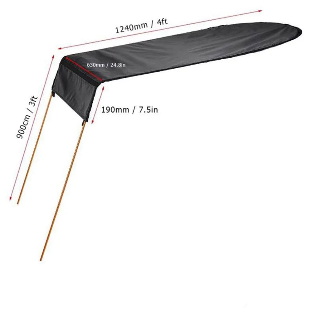 Kayak tenda naungan matahari,  - Fishing Kayak Crate ulasan dan harga