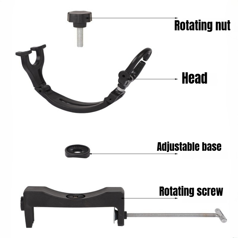 360 °   Rak Penyangga Joran Pa - Fishing Kayak Rod Holder ulasan dan harga