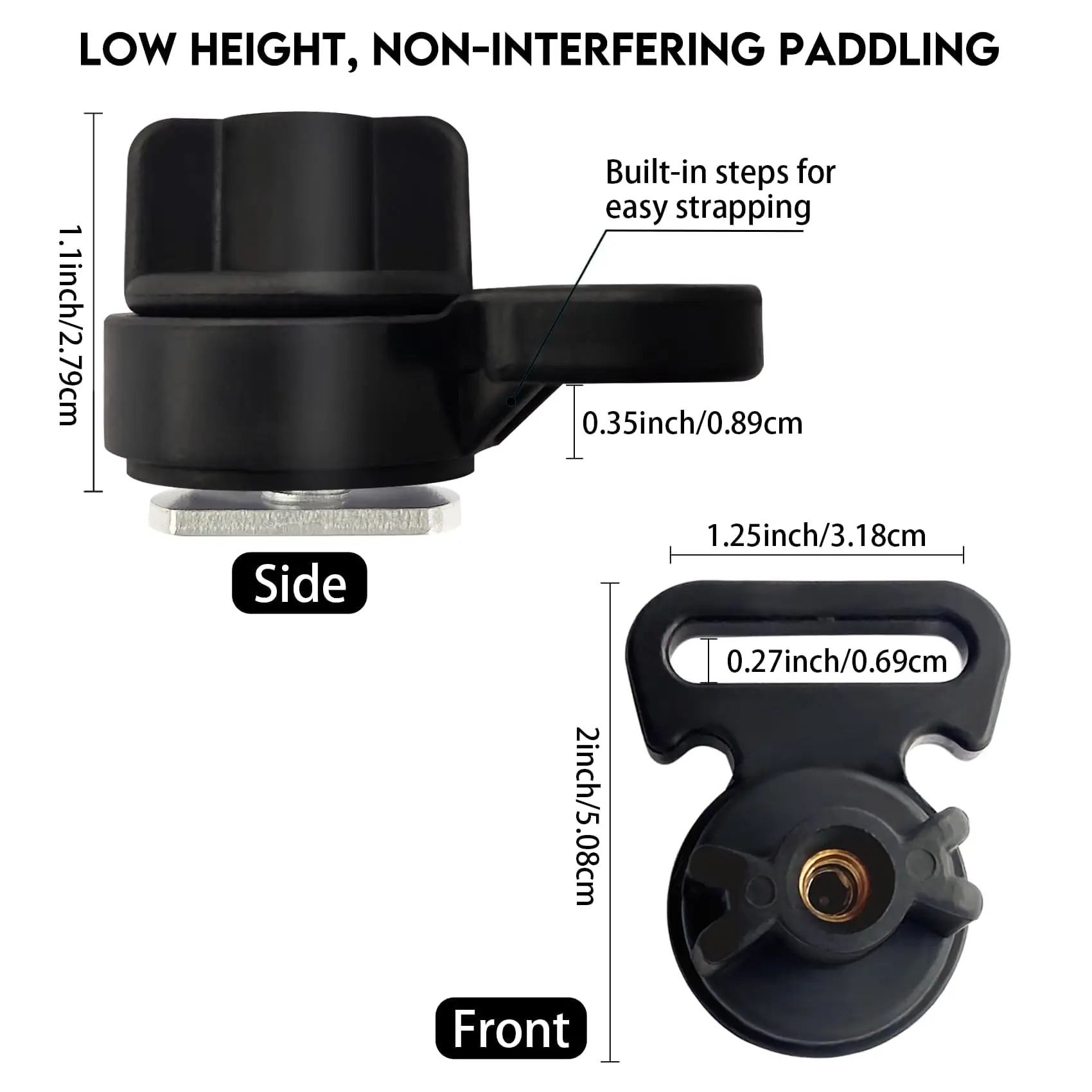 Penahan Kayak Track Tie Down H - Fishing Kayak Rod Holder ulasan dan harga