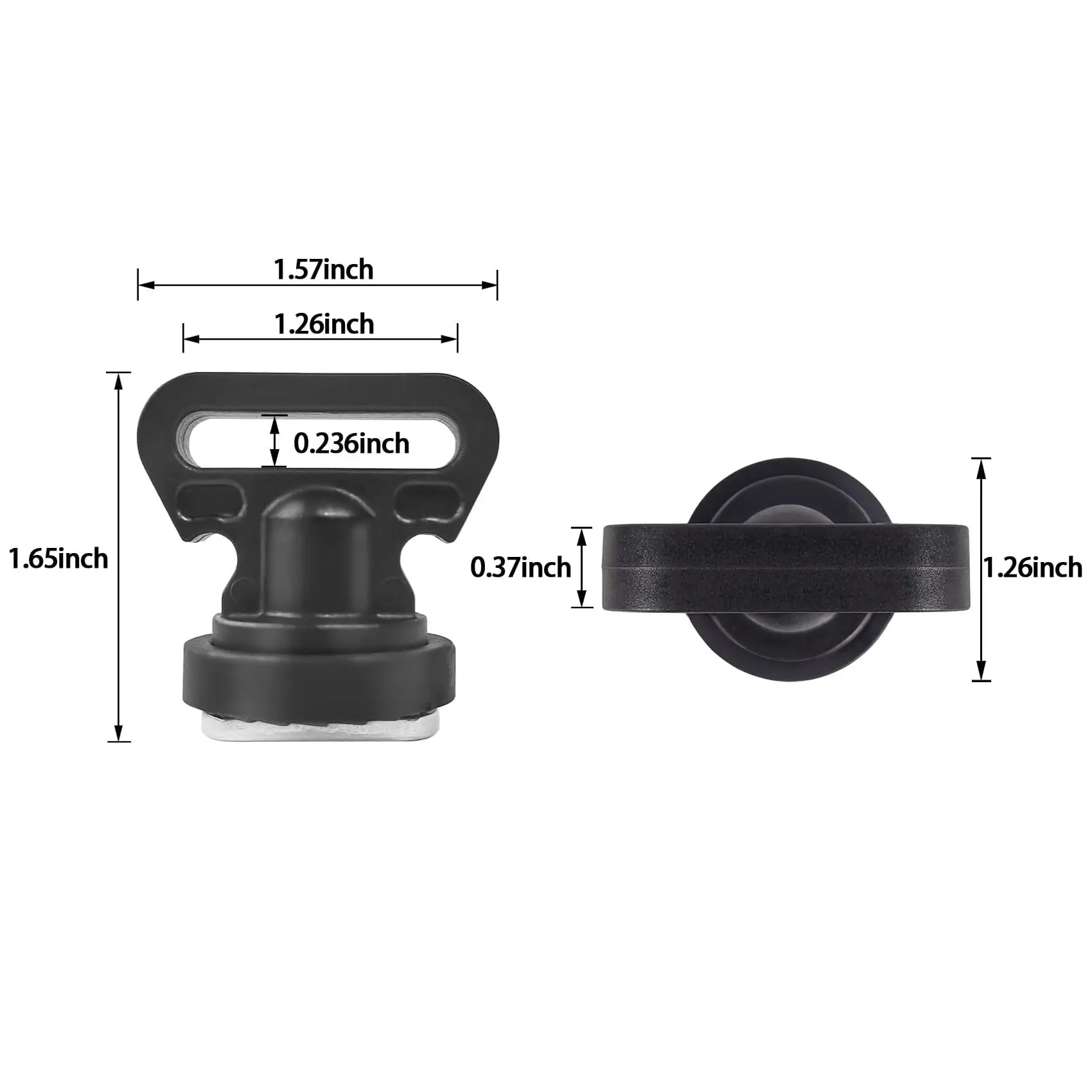 Penahan Kayak Track Tie Down H - Fishing Kayak Rod Holder ulasan dan harga